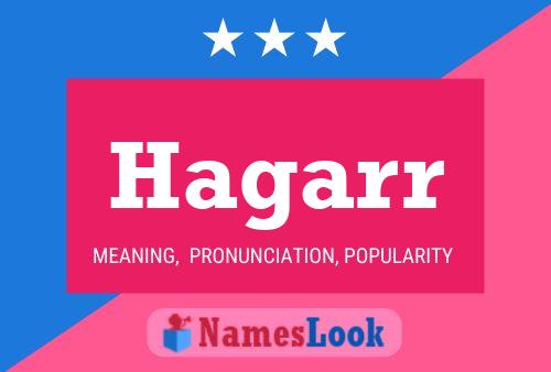 ملصق اسم Hagarr