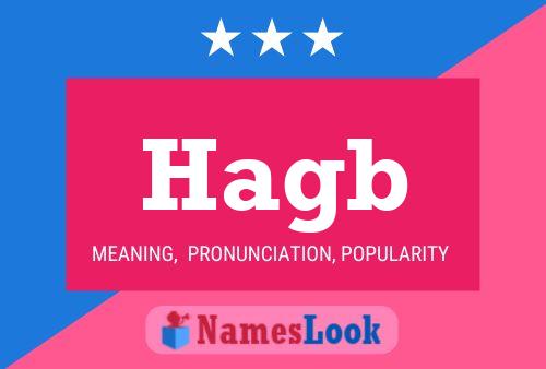 ملصق اسم Hagb