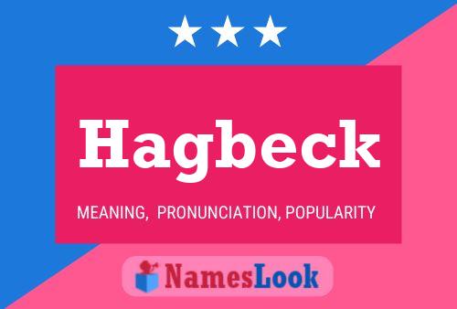 ملصق اسم Hagbeck