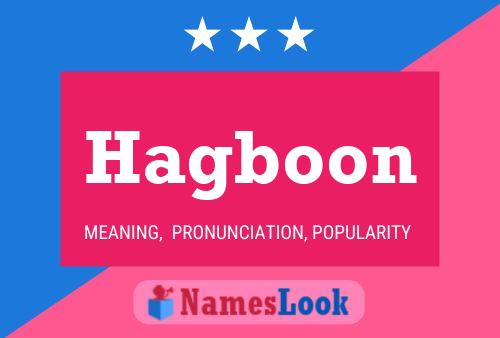 ملصق اسم Hagboon