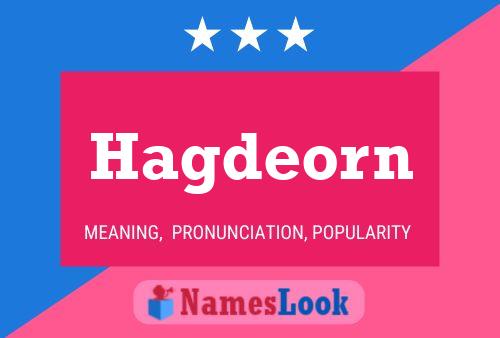 ملصق اسم Hagdeorn