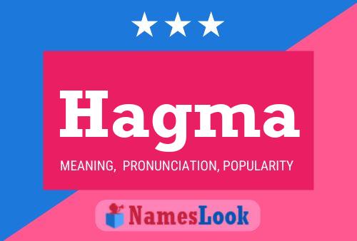 ملصق اسم Hagma