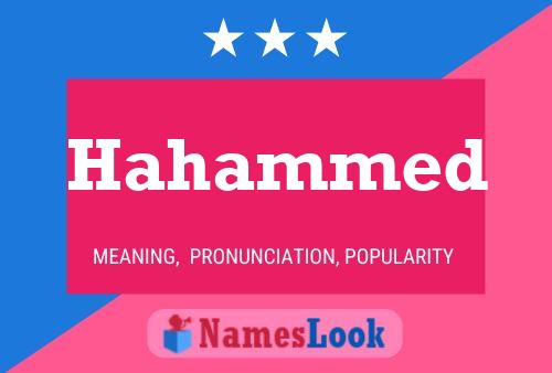 ملصق اسم Hahammed