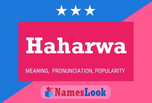 ملصق اسم Haharwa