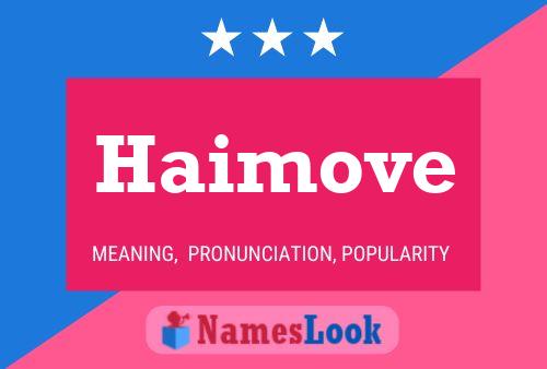 ملصق اسم Haimove