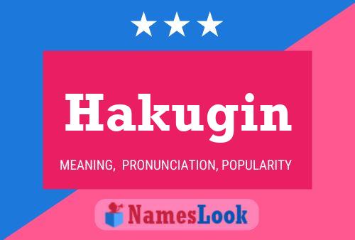 ملصق اسم Hakugin