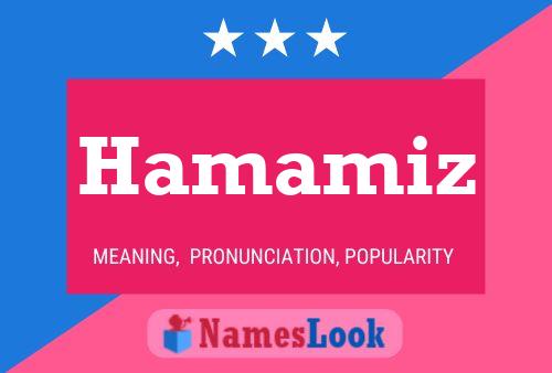 ملصق اسم Hamamiz