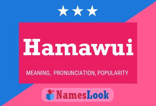 ملصق اسم Hamawui