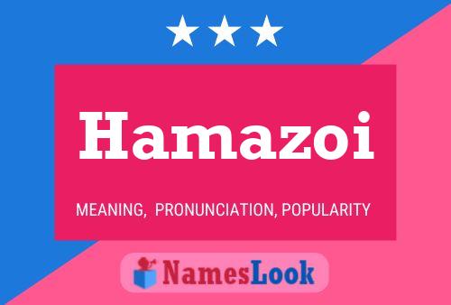 ملصق اسم Hamazoi