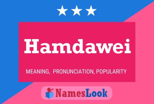 ملصق اسم Hamdawei