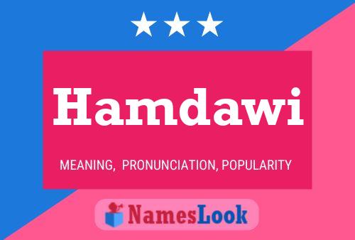 ملصق اسم Hamdawi