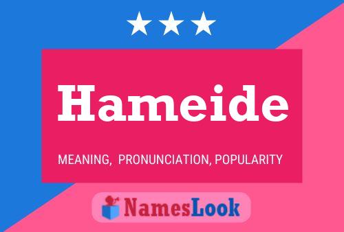 ملصق اسم Hameide