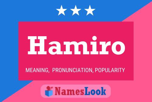 ملصق اسم Hamiro