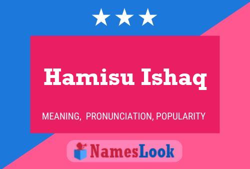 ملصق اسم Hamisu Ishaq