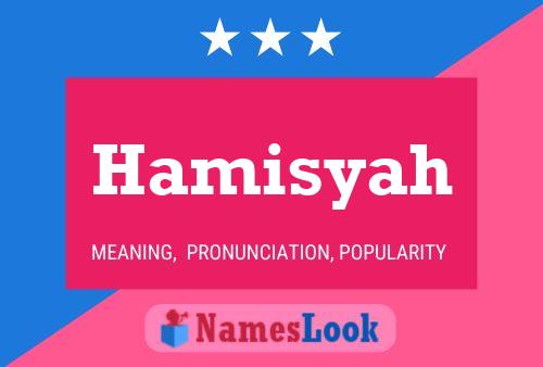 ملصق اسم Hamisyah