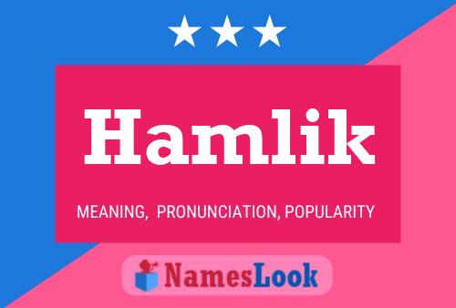 ملصق اسم Hamlik