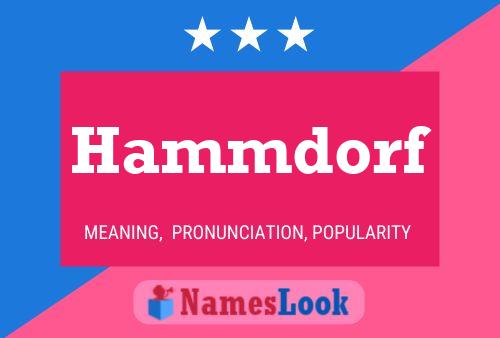 ملصق اسم Hammdorf