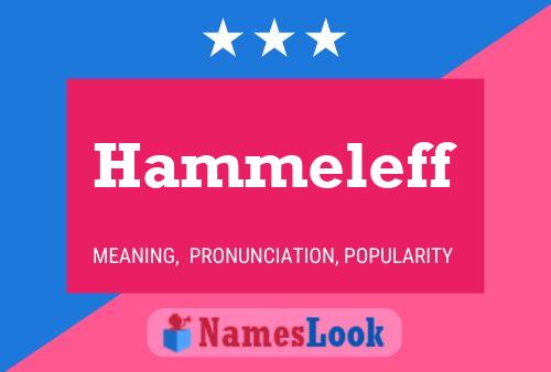 ملصق اسم Hammeleff