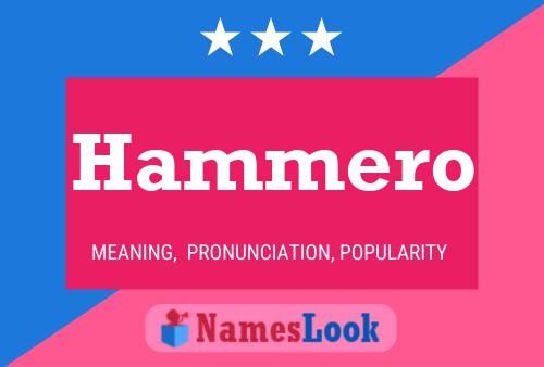 ملصق اسم Hammero