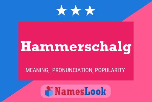 ملصق اسم Hammerschalg