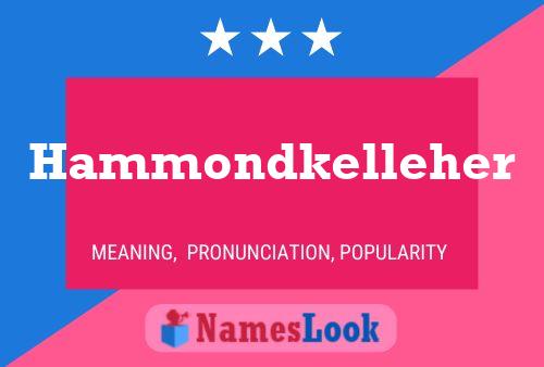 ملصق اسم Hammondkelleher