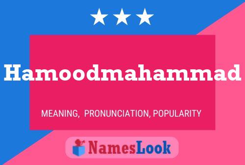 ملصق اسم Hamoodmahammad