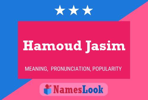 ملصق اسم Hamoud Jasim