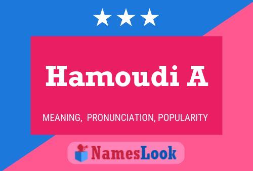 ملصق اسم Hamoudi A