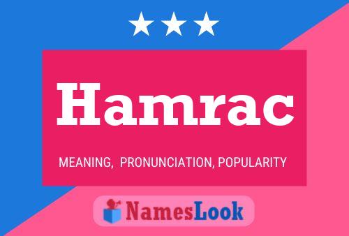 ملصق اسم Hamrac