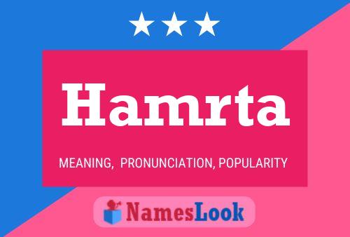 ملصق اسم Hamrta