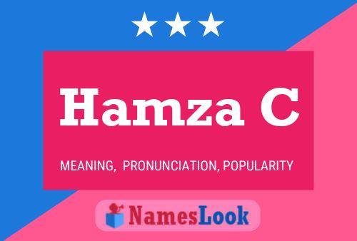 ملصق اسم Hamza C