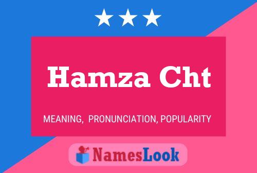 ملصق اسم Hamza Cht