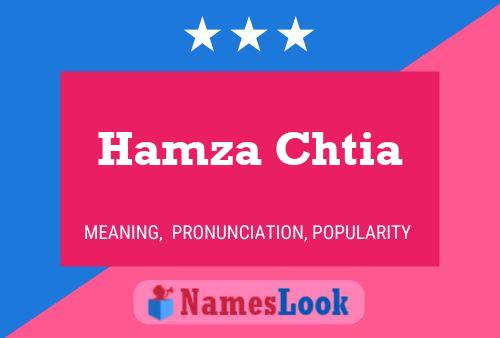 ملصق اسم Hamza Chtia