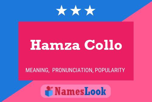 ملصق اسم Hamza Collo