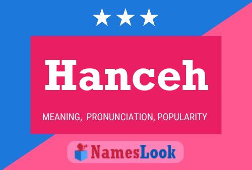 ملصق اسم Hanceh