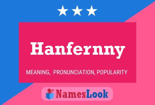 ملصق اسم Hanfernny