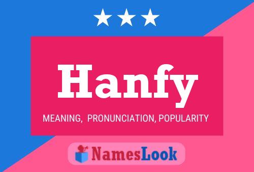 ملصق اسم Hanfy