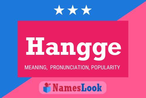 ملصق اسم Hangge