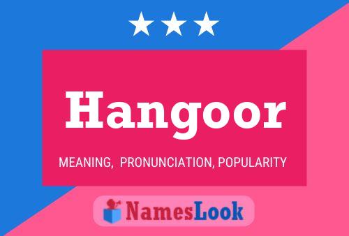 ملصق اسم Hangoor