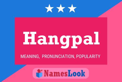 ملصق اسم Hangpal