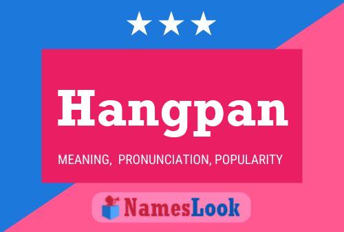 ملصق اسم Hangpan