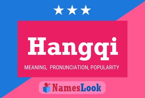 ملصق اسم Hangqi