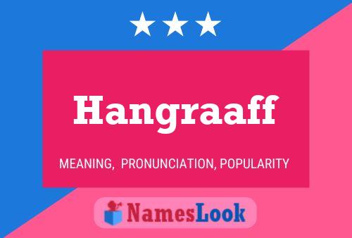 ملصق اسم Hangraaff