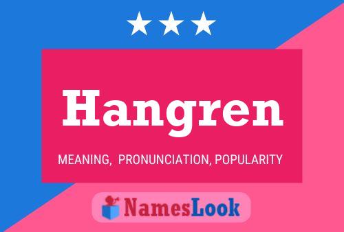 ملصق اسم Hangren