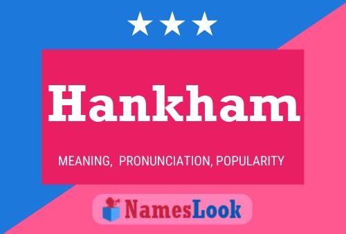 ملصق اسم Hankham