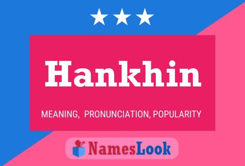 ملصق اسم Hankhin