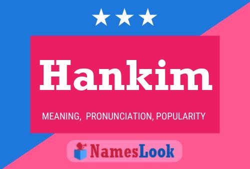 ملصق اسم Hankim