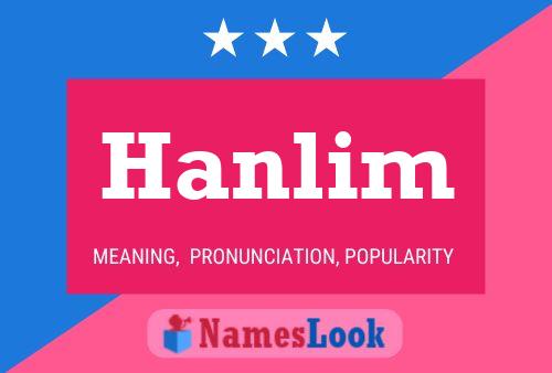 ملصق اسم Hanlim