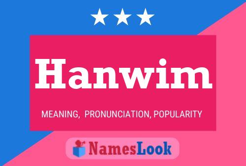 ملصق اسم Hanwim