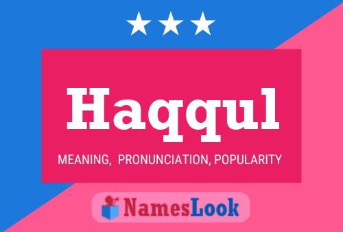 ملصق اسم Haqqul